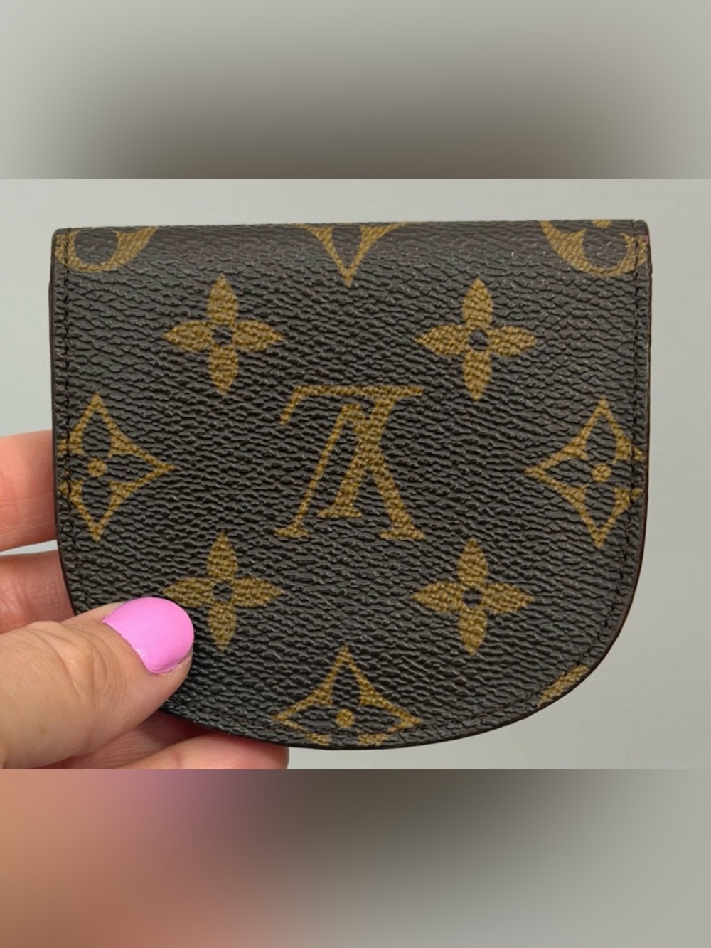 Louis Vuitton Monogram Porte-Monnaie Gousset coin Purse or credit card 💳 - Picture 2 of 15